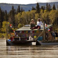 Sich einfach treiben lassen auf dem Yukon