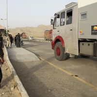 Pakistan - Eine der unzähligen Straßenkontrollen